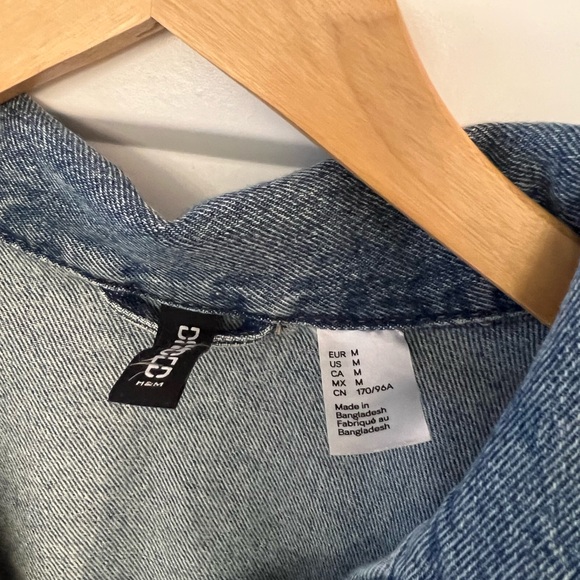 H&M Divided Blue Denim Jacket - Picture 5 of 5